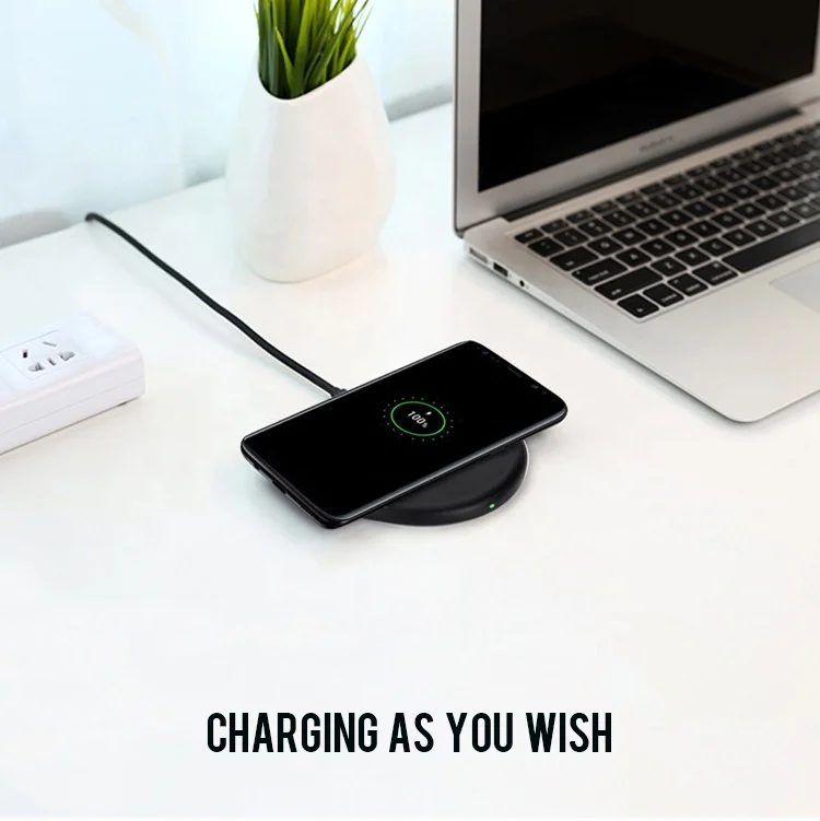 
Oem универсальное беспроводное зарядное устройство 10 Вт 5 Вт, высококачественное беспроводное быстрое зарядное устройство для мобильного телефона 