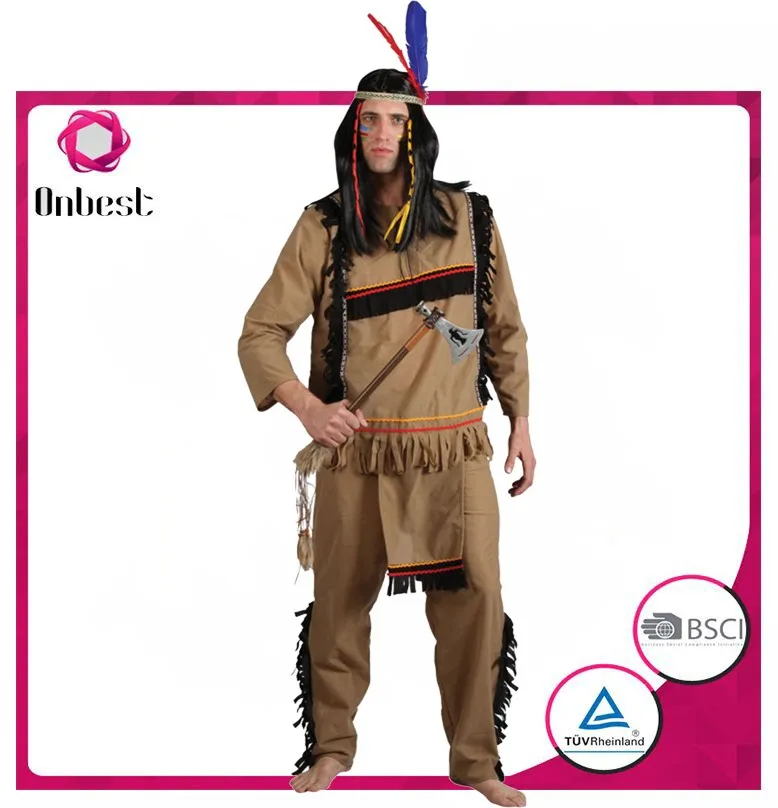 ハロウィーンパーティーのための大人の男性インドの部族の衣装ワンピース中世の戦士の衣装 Buy ランジェリーボリウッドダンス男性 インディアン部族衣装 ハロウィンパーティーのコスプレ衣装 Product On Alibaba Com