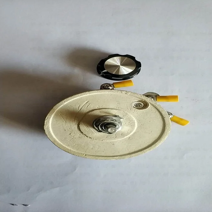 KIG factory custom 200W 10R   resistorHigh power wirewound adjustable sliding resistance rheostat
