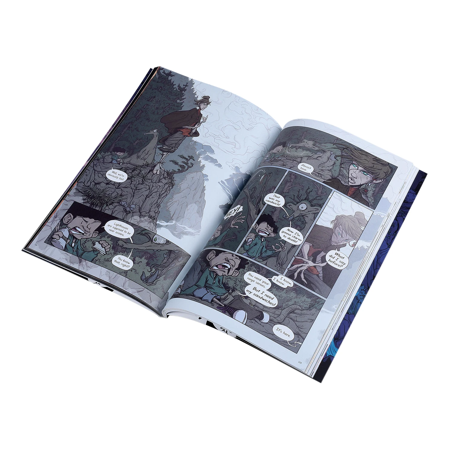 Paperback Softcover Custom Cheap Comic Book Printing