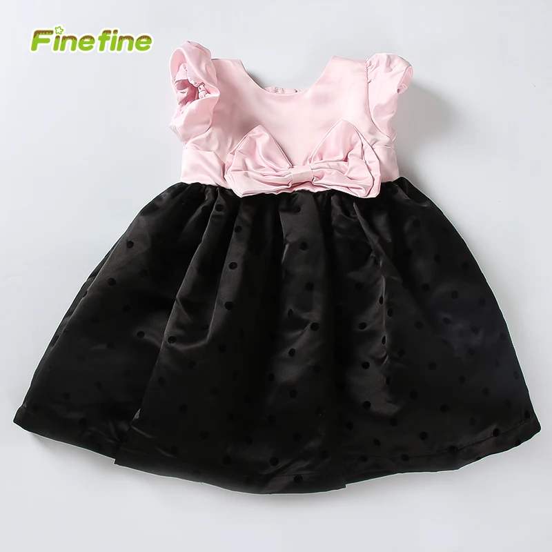 Superior Al Por Mayor Final Niño Ropa Rosa Y Negro Combinar Niño Niña  Vestidos - Buy Ropa De Niño,Vestido De Niña,Vestido Product on Alibaba.com
