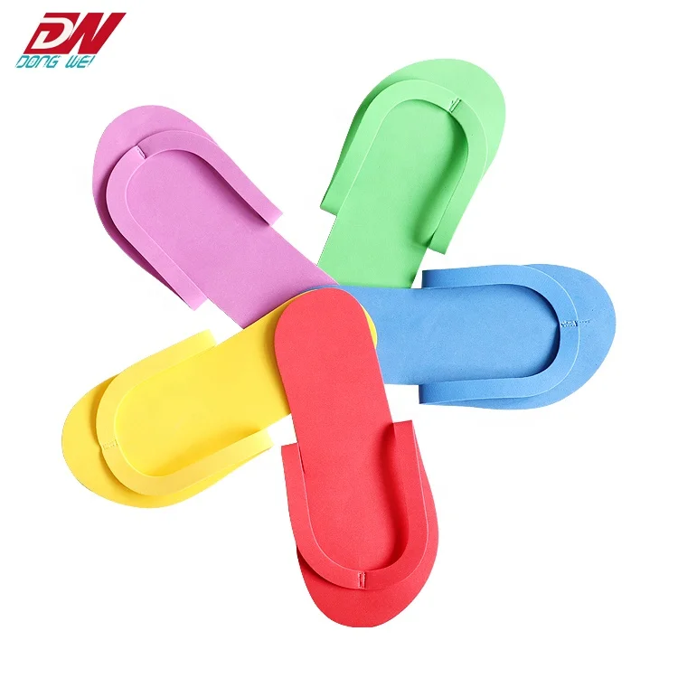 Заводские поставки одноразовые тапочки Eva для гостиниц магазинов