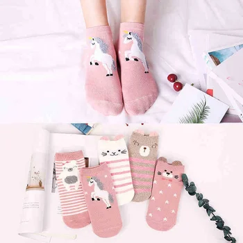 2022 Funny Cute Animal Socks for Women Bulk Wholesale Custom Cotton Socks Women Calcetines