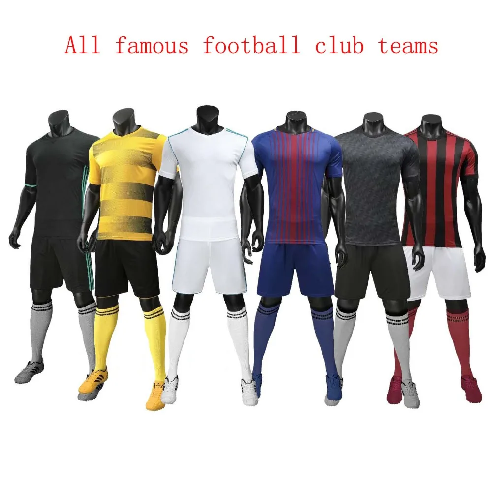 新しい安いすべての有名なサッカーサッカークラブチームのジャージ Buy サッカークラブ サッカーチームのジャージ サッカーユニフォーム Product On Alibaba Com