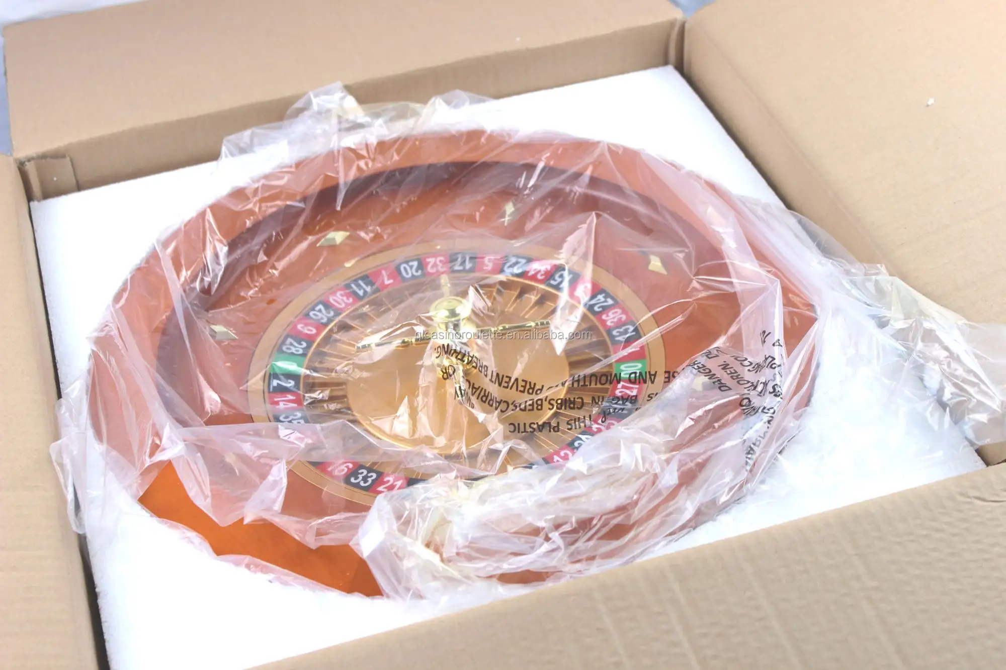 18 inch Solid Wood Roulette Wheels Professional Casino Single 0 & Double 00 Roulette wheel High