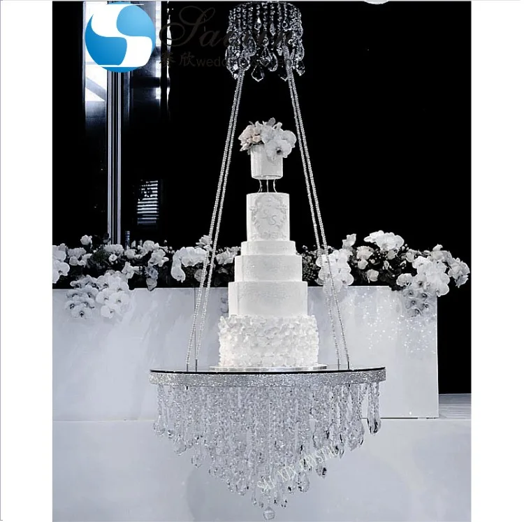 Support A Gateau Suspendu De Luxe Fournitures De Mariage Decorations Avec Cristaux Buy Decorations De Gateau De Mariage Support De Gateau De Lustre Support De Gateau Suspendu Product On Alibaba Com