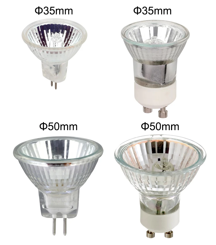 10w 20w 35w 50w 75w Mr16 Gu5 3 Halogen Bulb 12v 24v 110v 220v Halogen