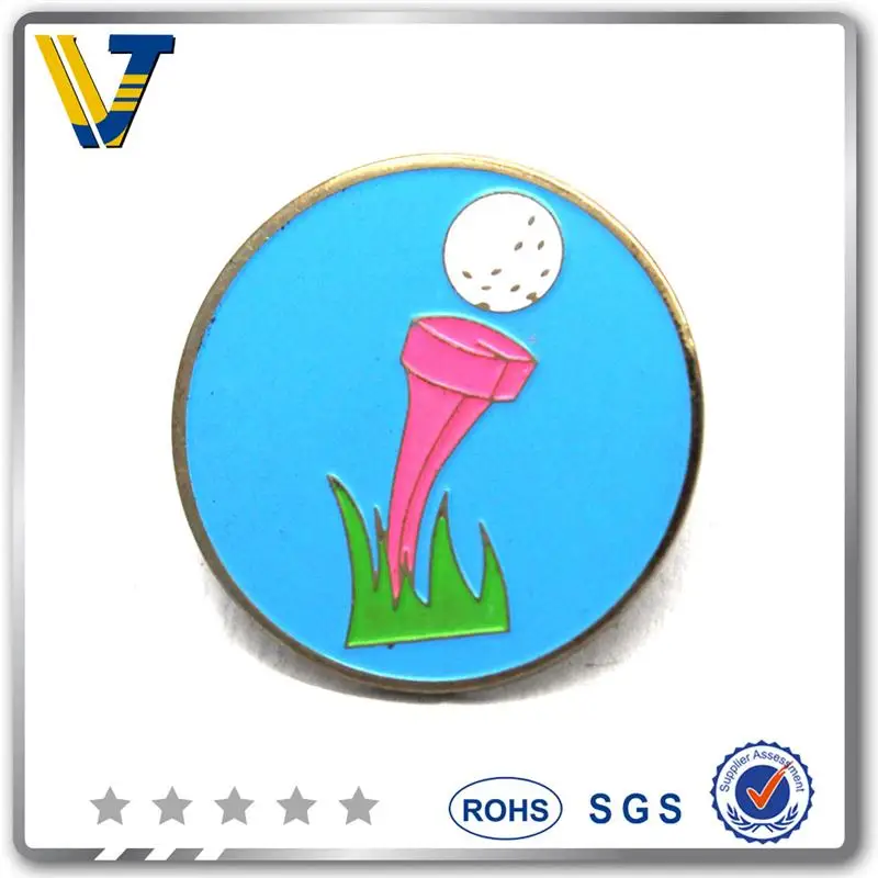 
high quality blank golf ball marker with great price 