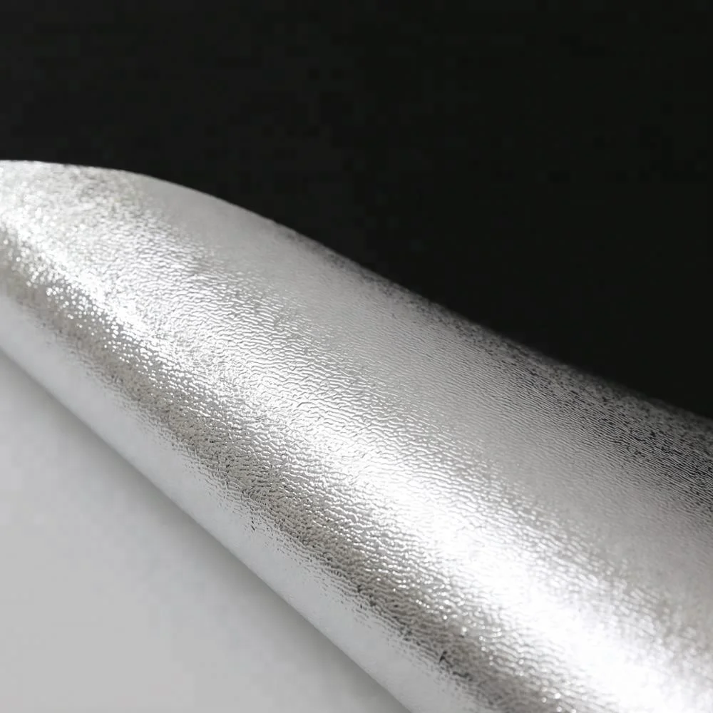 Zeer reflecterende zilverzwarte Mylar 210D / 600D polyester Oxford-stof