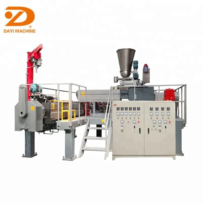 Dayi 3D 2D Snack Crispy Chips Screw Shell Extruded Fried Pellet Snack Machine
