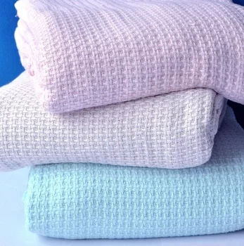 Cotton cellular blanket online king size