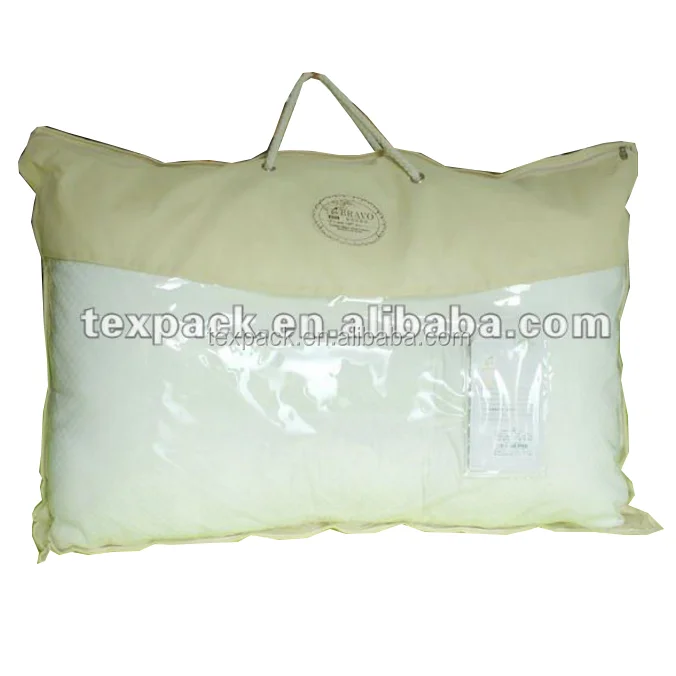 Microfiber Pillow [not used before, in sealed plastic bag] 原包装未打开,  Furniture & Home Living, Bedding & Towels on Carousell