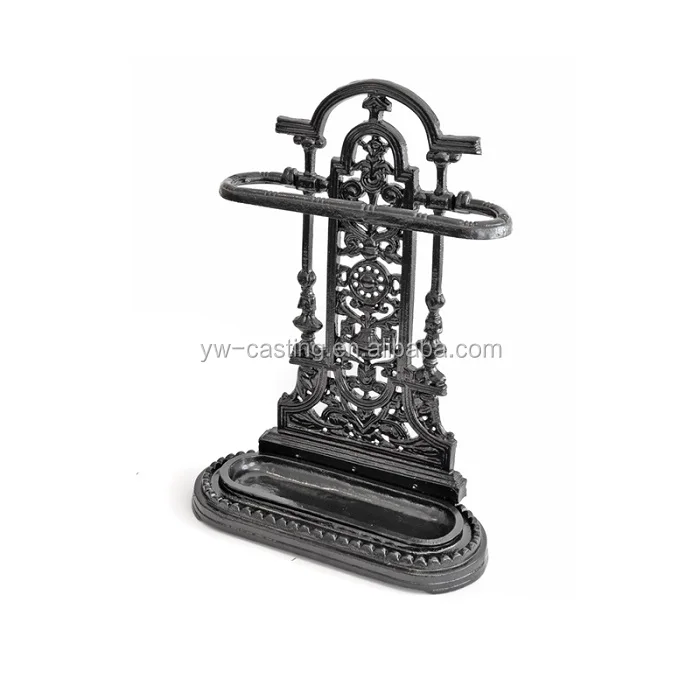 Rustic Style Cast Iron Old Fashioned Umbrella Stand