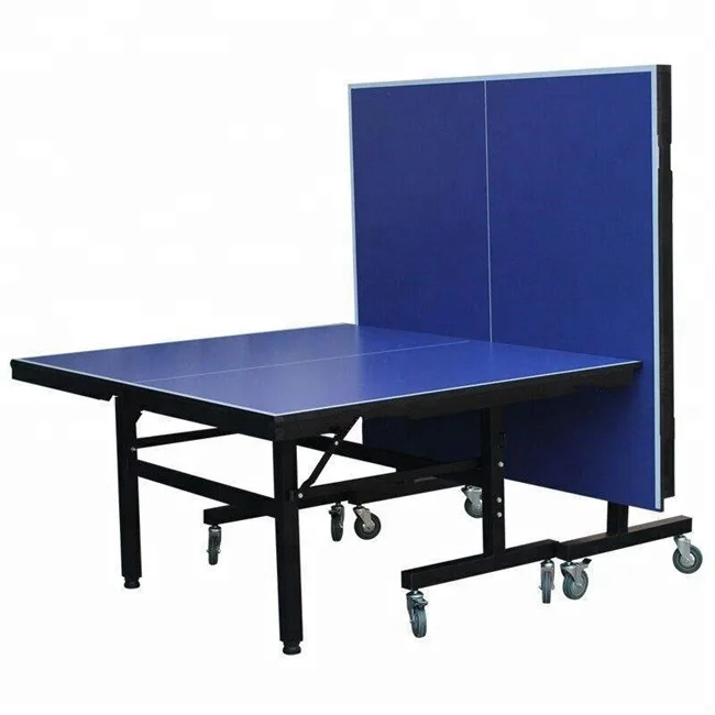 Стол для бытовых помещений. Competition 850 Wood ITTF Blue 25 мм Blue 118600. SMC Outdoor. Профессиональный теннисный стол