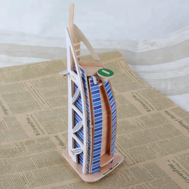 Оптовая продажа с фабрики образовательные детские деревянные 3D головоломки игрушки физические знаки