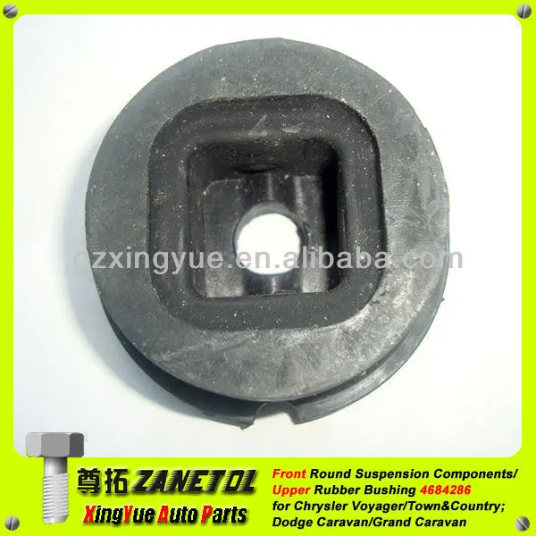 Auto Front Round Suspension Components/Upper Rubber Bushing