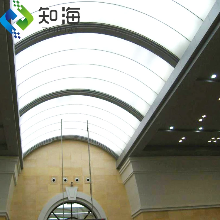 ZHIHAI Dimmable Light Box Rectangle Irregular Fireproof Lightweight Decorative Artistic Pvc 3d Ceiling Panel