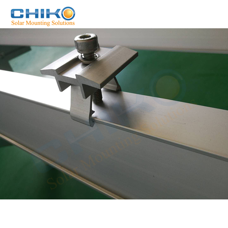 Крепление на солнечных батареях, средний конец, зажимы для панелей солнечных батарей