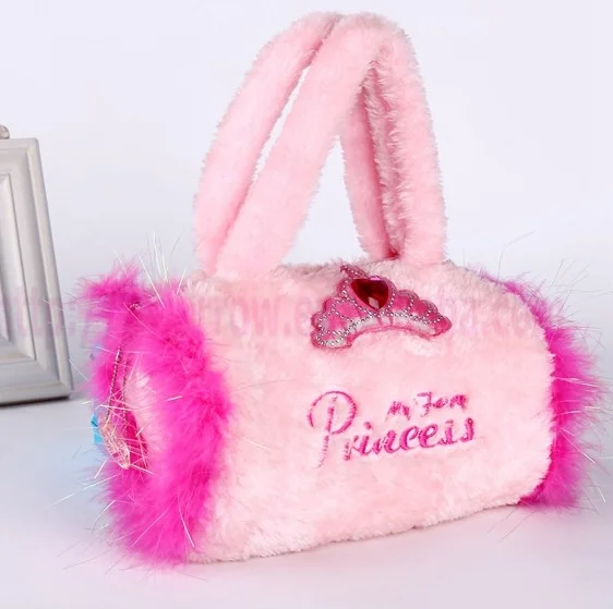 fluffy duffle bag
