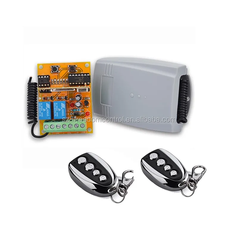 2 CH Wireless Remote Control Switch 1 Receiver 1transmitter Tubular Ac Motor