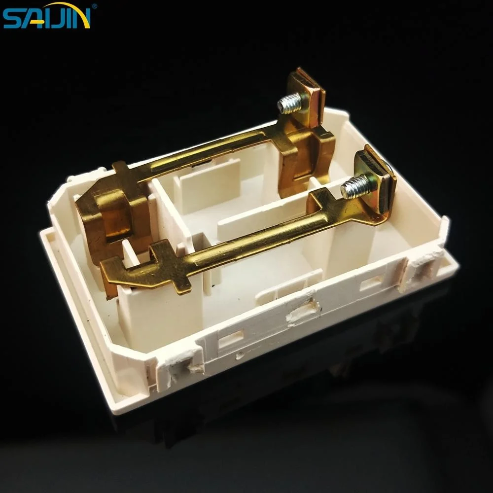 South America universal electrical switch parts  contacts brass sheet metal parts