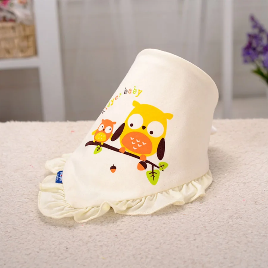 2017 Новый 100% хлопок Детские слюни нагрудники малышей Бандана нагрудники