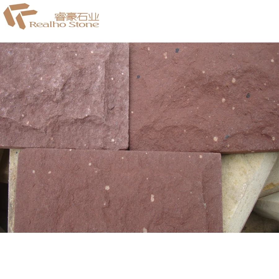Nature Cornice Red Sandstone with Machine Cut Surface