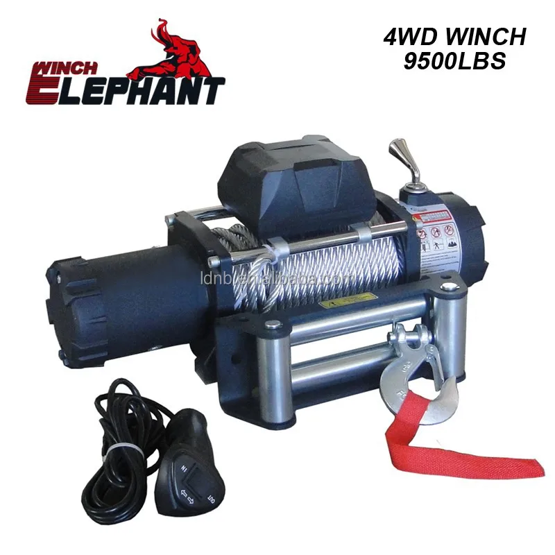 9500lbs 4wd Winch/ Electric Winch/4x4 Auto Winch/12v/24v Buy Electric