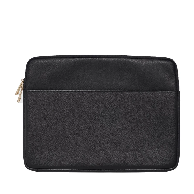 Saffiano leather shop laptop sleeve