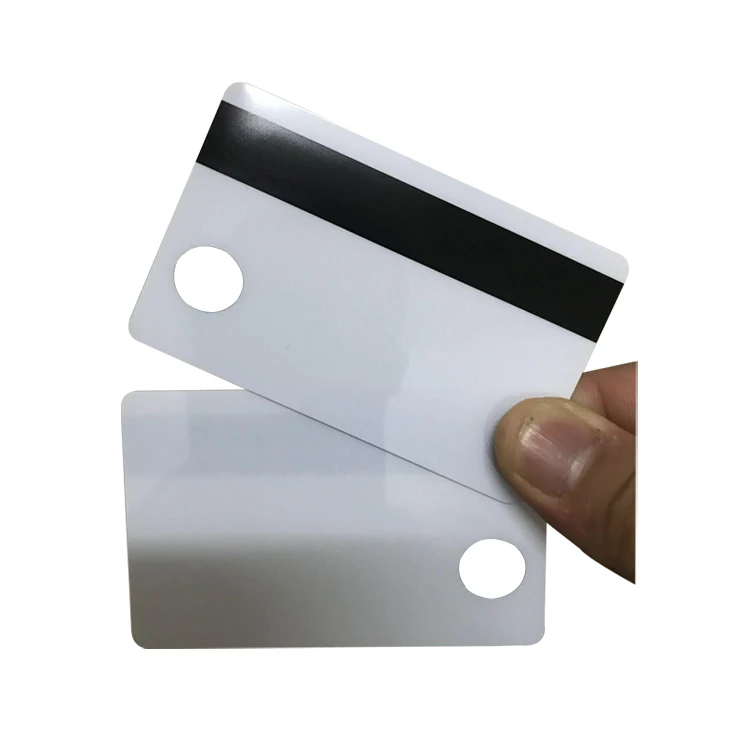 Custom Eyelet Card clear PVC Plastic Transparent Card with Hole