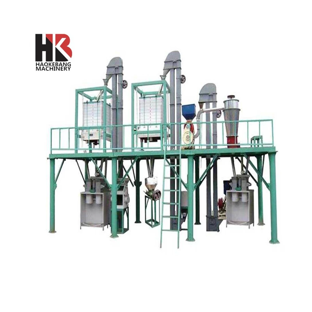 20 Ton Per Day Capacity Rice Milling Machinery Commercial Low Price Mini Rice Mill