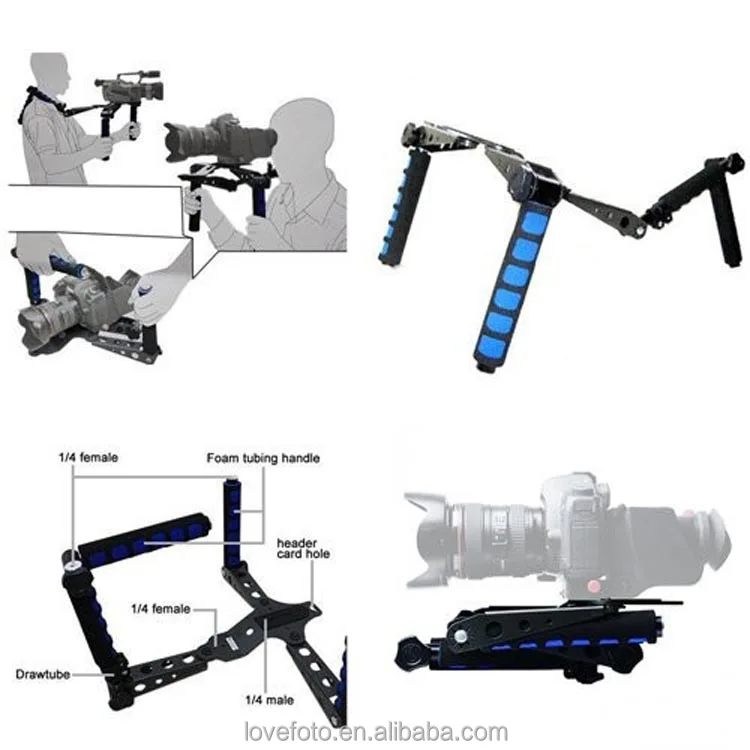 DSLR Spider Rig - Shoulder Mount Support for D750 & More