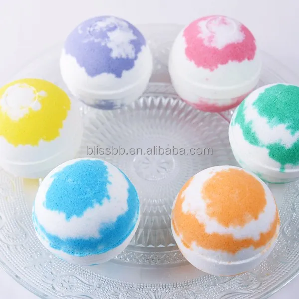 高バブルの強力な発泡性を備えた最高品質のカラフルなバスボム