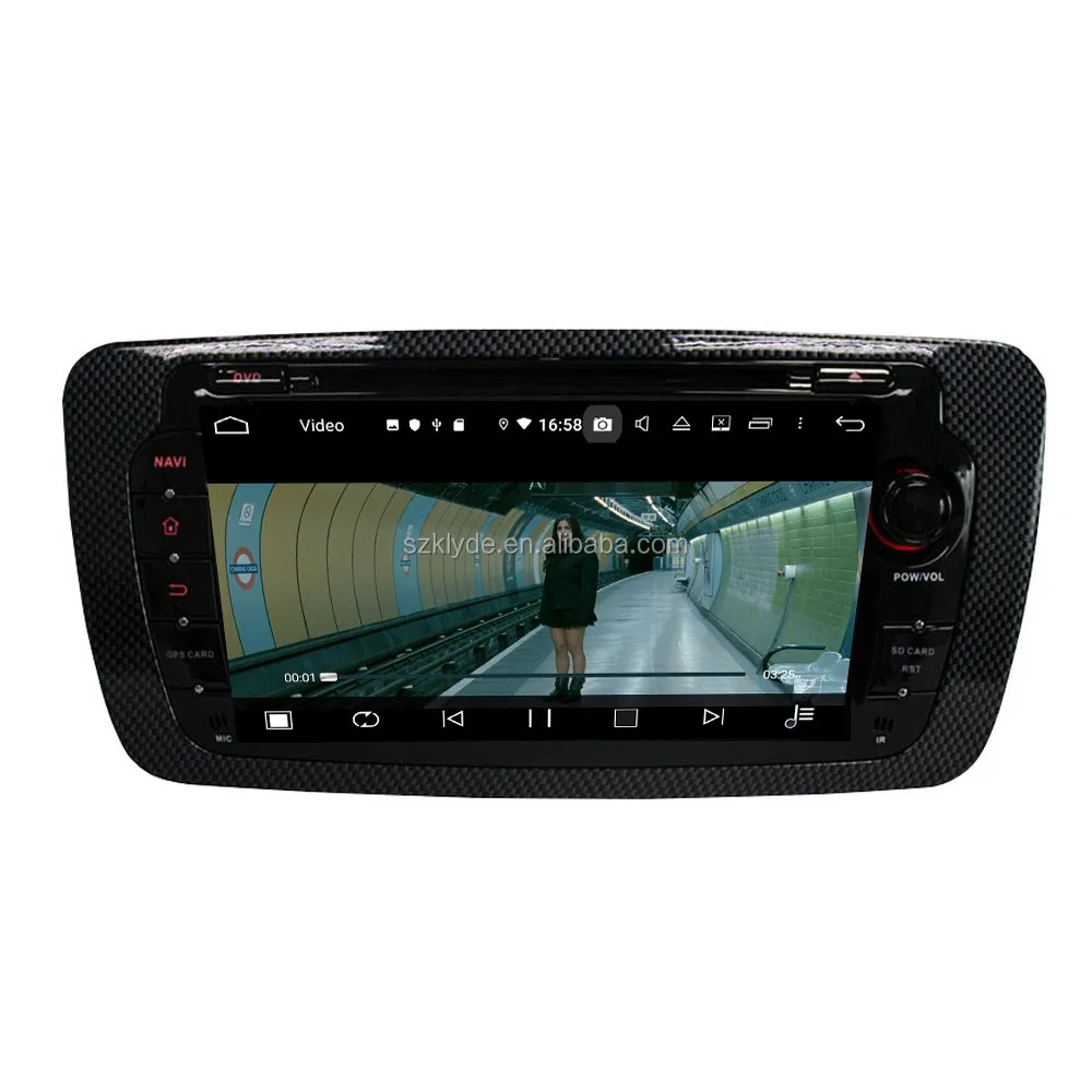 Kd-7004 Octa Core Android 10.0 128GB Car Radio Dvd Player for SEAT IBIZA 2009-2013 Gps Navi Car Audio Stereo 4G SIM Carplay Auto