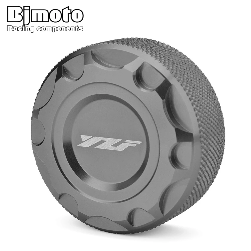 Motorcycle Brake Fluid Reservoir Cap Cover For Yamaha YZF R1 2009-2014