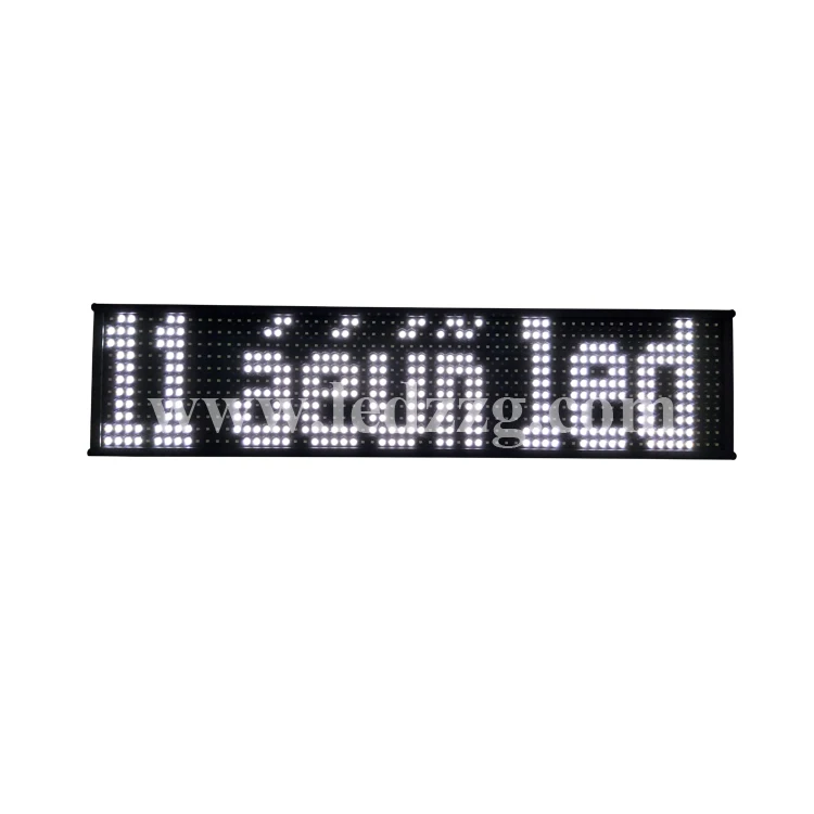 ZZG Brightness Atomatically Adjust Bus Destination Led Display Board Wholesales