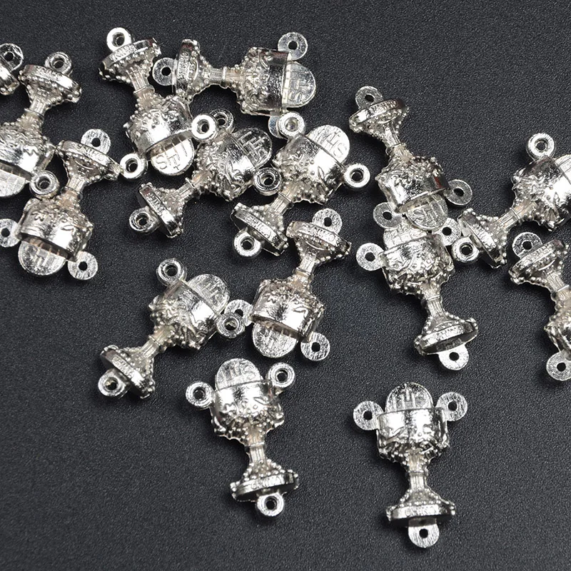 Wholesale Classic Alloy Catholic Rosary S Centerpiece Chalice Medal Accessories Parts Of Holy