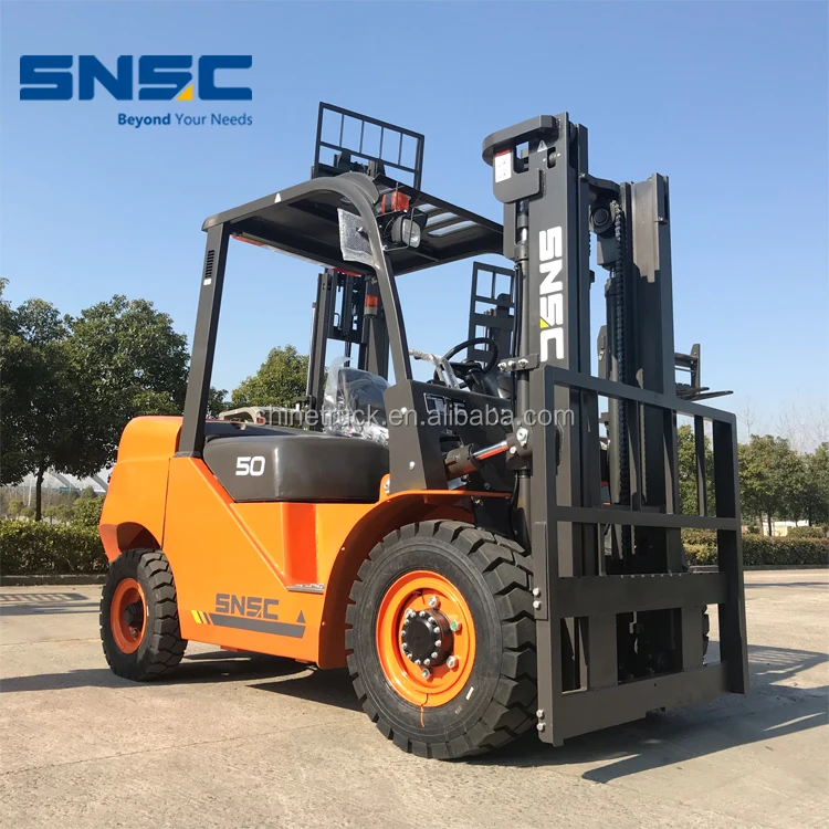 FD50 Fork Lift Truck - 5T Montacarga with Mitsubishi S6S Engine