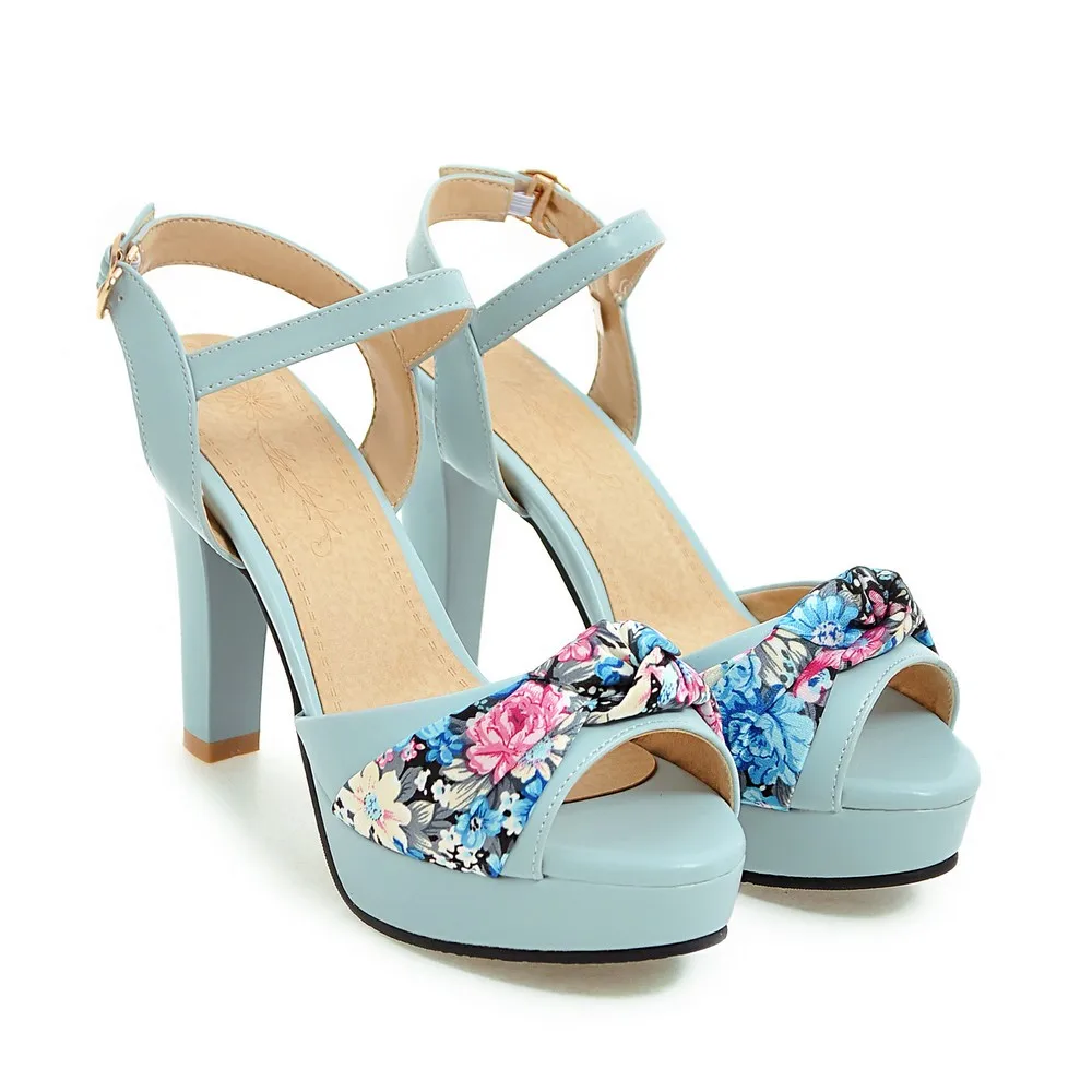 Бантом Туфли на высоком каблуке женские босоножки