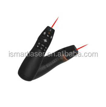 2.4G Wireless RF air mouse Red Laser Presenter for teach meeting 650nm 5mW