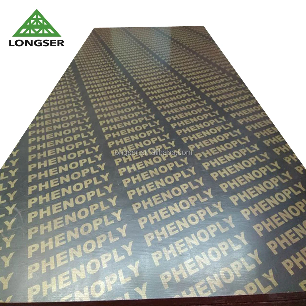 Phenolic Impregnated Paper Veneer Board Surface Material Film Faced Shuttering Plywood