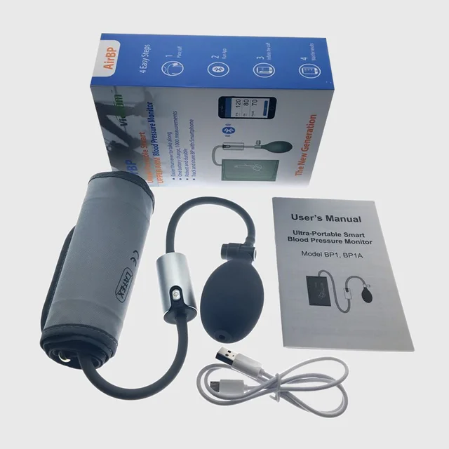 Wellue AirBP Manual Blood Pressure Monitor. Sphygmomanometer