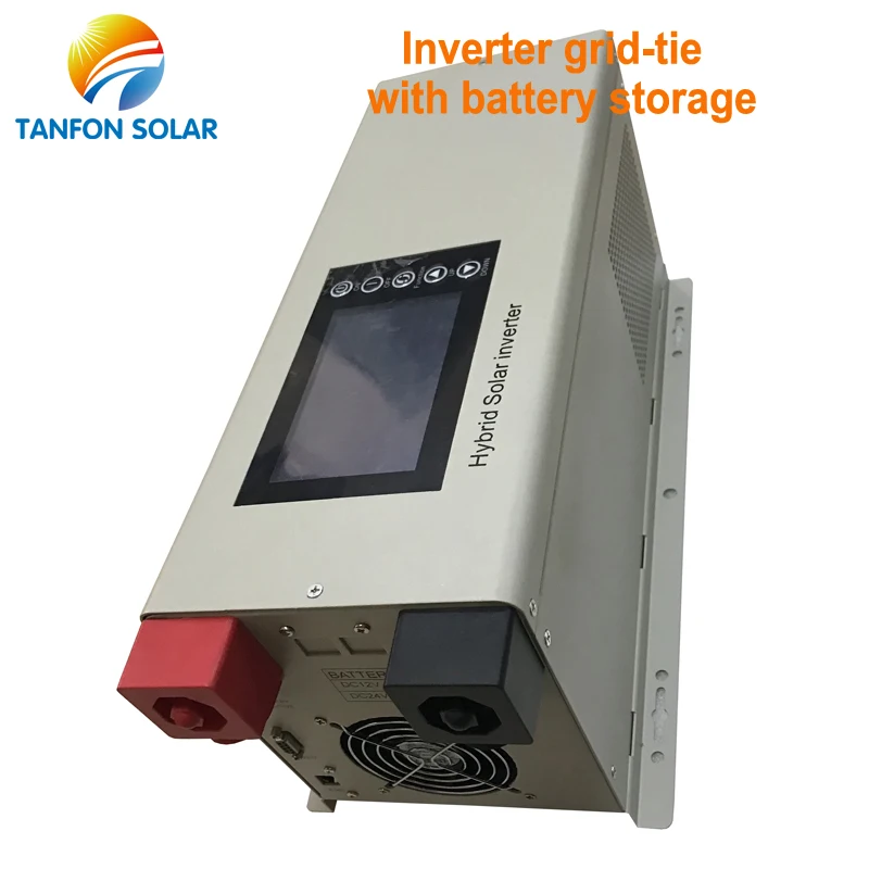 1000w 2000w 3000w 5000w Grid and Battery Back up Solar Inverter on and off Hybrid Pv Inverter with MPPT