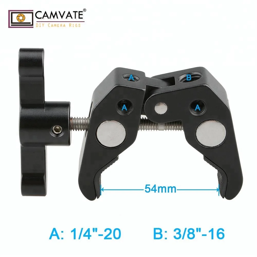 Сверхмощный diy c-образный зажим для камеры видеокамеры штатив с зажимным