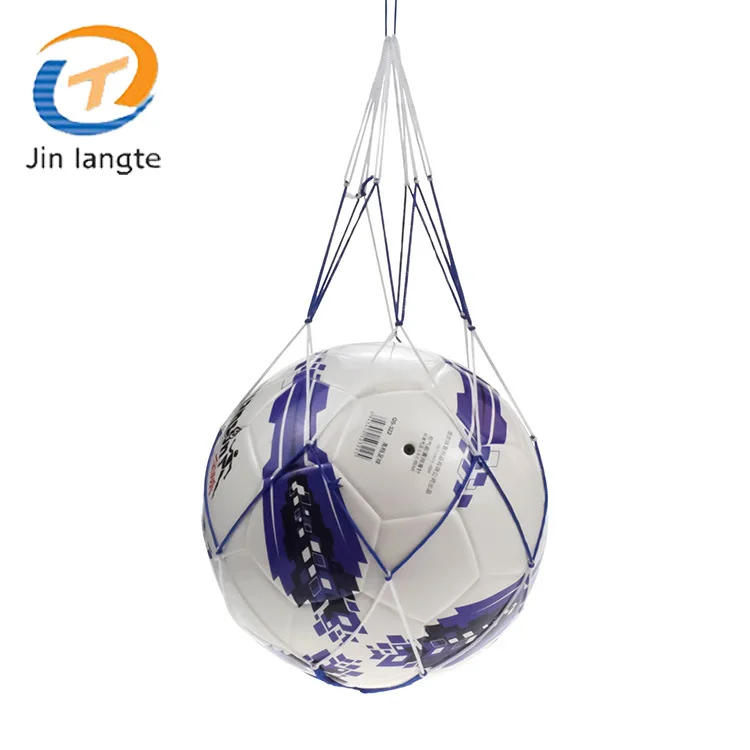 Large Storage Bag Ball Mesh Net Carry Bag Football Basketball Volleyball Holder 
