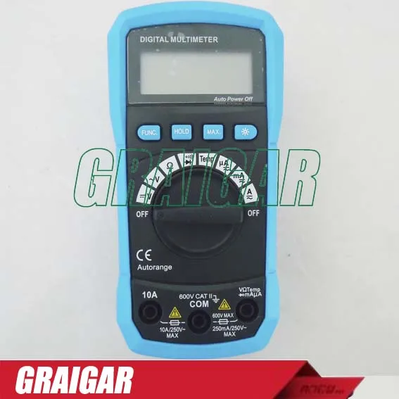 Цифровой мультиметр с ADM02 AutoRange TEMP