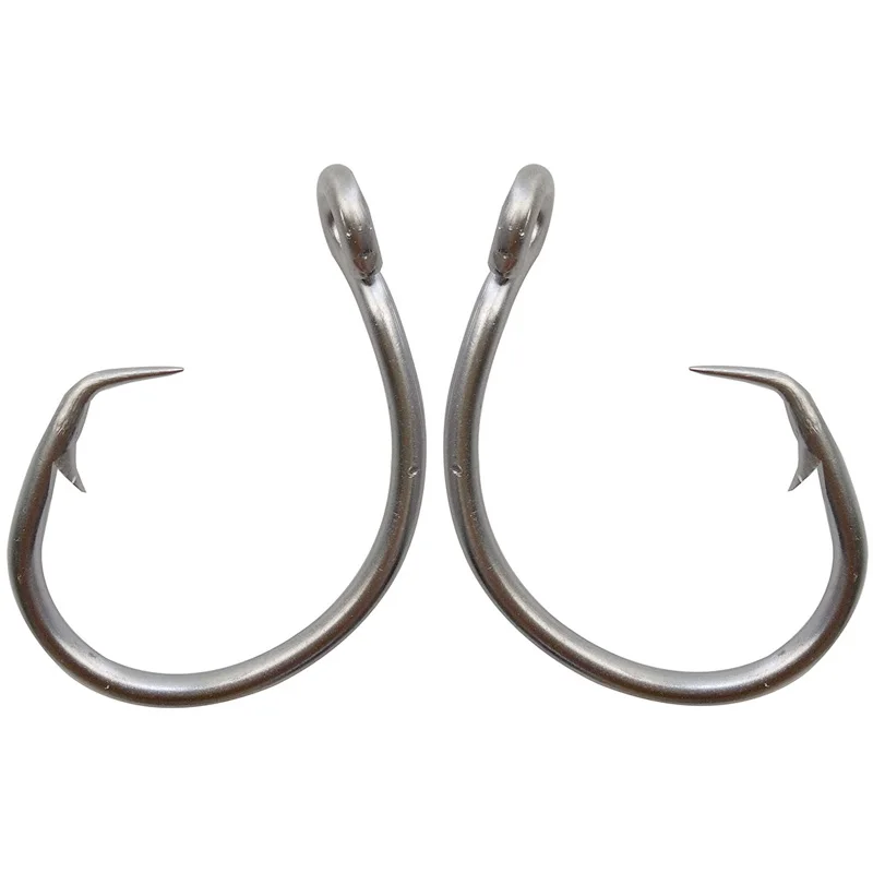 Wholesale 50pcs stainless steel tuna hooks
