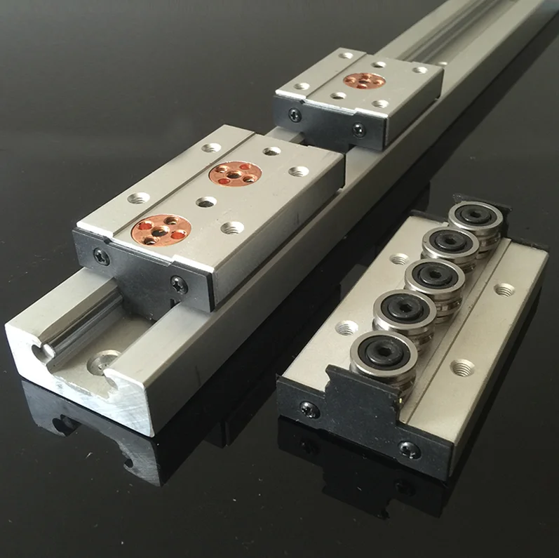 Large Load Linear Roller Guide Bearings SGR20 With SGB20 Slide Block