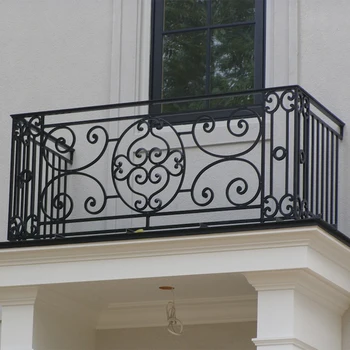 Exterior Wrought Iron Balcony Railings Designs For Wrought Iron Terrace ...