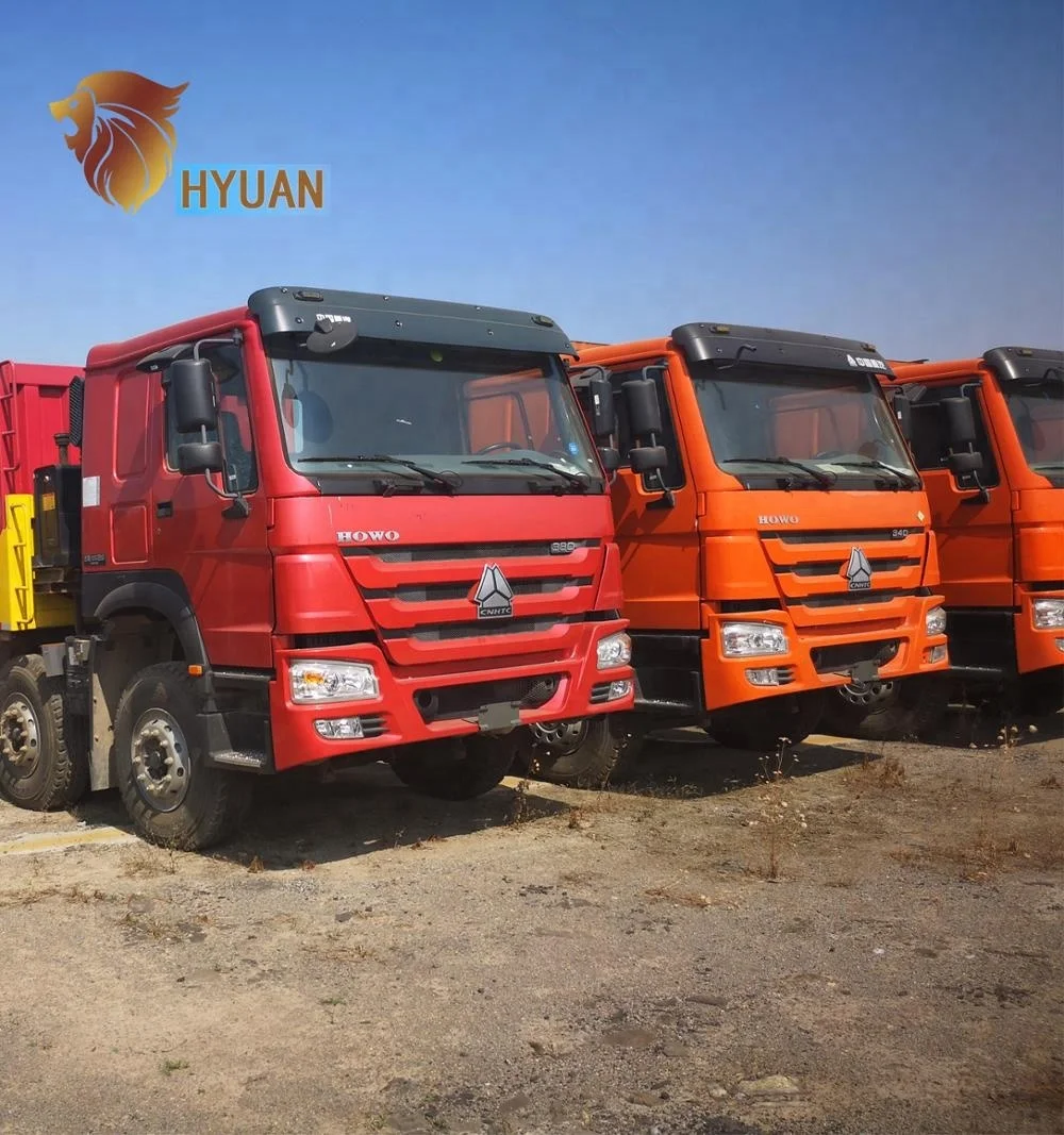 High Quality 6*4 360hp 400hp 420hp Howo Dump Truck In Good Working